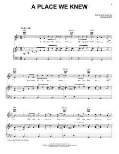 A Place We Knew von Dean Lewis (Download) 