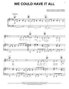 We Could Have It All von Alecia Moore (Download) 