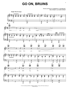 Go On, Bruins von Milo Sweet (Download) 