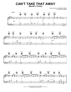 Can't Take That Away (Mariah's Theme) von Mariah Carey (Download) 