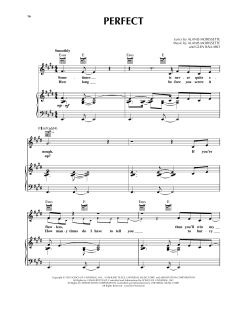Perfect von Alanis Morissette (Download) 