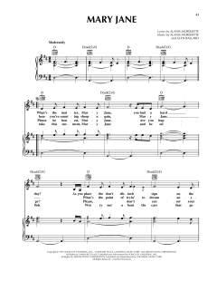 Mary Jane von Alanis Morissette (Download) 