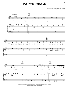 Paper Rings von Taylor Swift (Download) 