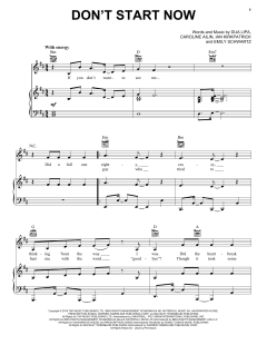 Don't Start Now von Dua Lipa (Download) 