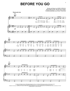 Before You Go von Lewis Capaldi (Download) 