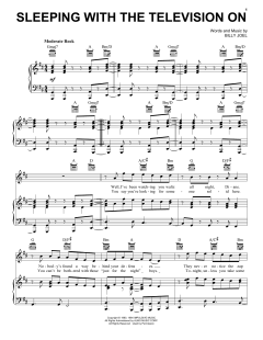 Sleeping With The Television On von Billy Joel (Download) 