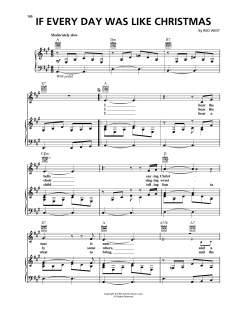 If Every Day Was Like Christmas von Elvis Presley (Download) 