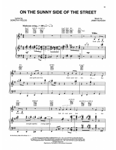 On The Sunny Side Of The Street von Jimmy McHugh (Download) 