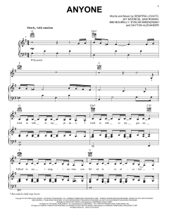 Anyone von Demi Lovato (Download) 
