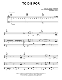To Die For von Sam Smith (Download) 