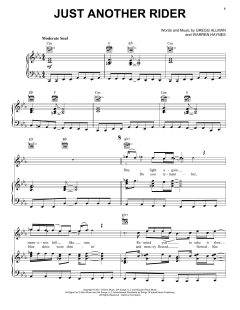 Just Another Rider von Gregg Allman (Download) 