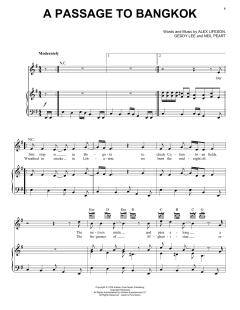 A Passage To Bangkok von Rush (Download) 