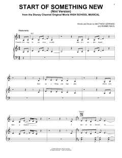 Start Of Something New (Nini version) von Olivia Rodrigo (Download) 
