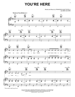You're Here von Francesca Battistelli (Download) 