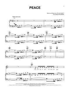 peace von Taylor Swift (Download) 