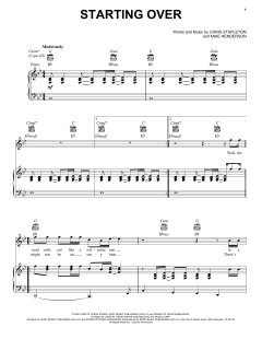 Starting Over von Chris Stapleton (Download) 