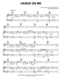 Hands On Me von Vanessa Carlton (Download) 