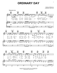 Ordinary Day von Vanessa Carlton (Download) 