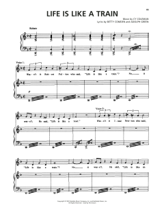 Life Is Like A Train von Cy Coleman (Download) 