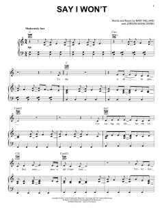 Say I Won't von MercyMe (Download) 
