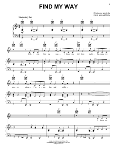 Find My Way von Paul McCartney (Download) 