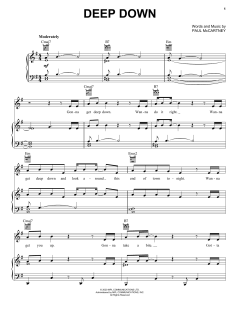 Deep Down von Paul McCartney (Download) 