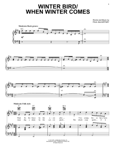 Winter Bird / When Winter Comes von Paul McCartney (Download) 