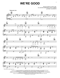We're Good von Dua Lipa (Download) 