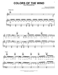 Colors Of The Wind von Vanessa Williams (Download) 