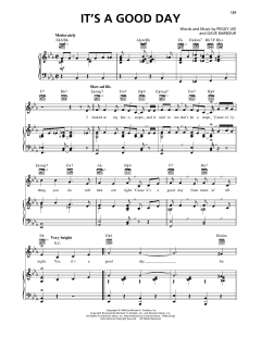 It's A Good Day von Peggy Lee (Download) 