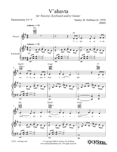 V'ahatva (Download) 