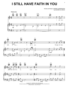 I Still Have Faith In You von ABBA (Download) 