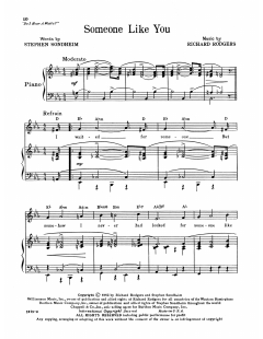 Someone Like You von Stephen Sondheim (Download) 