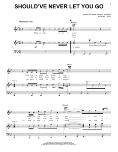 Should've Never Let You Go von Neil Sedaka (Download) 