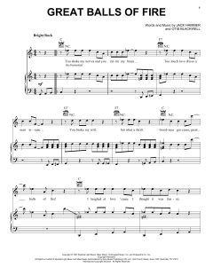 Great Balls Of Fire von Jerry Lee Lewis (Download) 