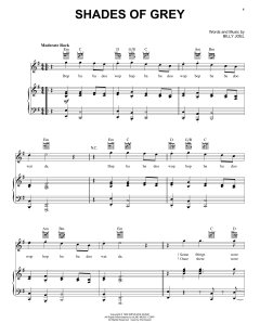 Shades Of Grey von Billy Joel (Download) 