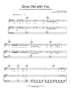 Grow Old With You von Adam Sandler (Download) 