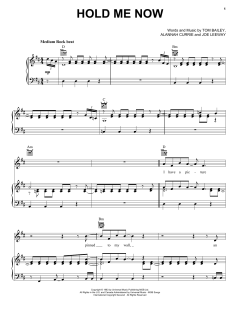 Hold Me Now von Tom Bailey (Download) 
