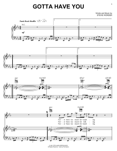 Gotta Have You von Stevie Wonder (Download) 