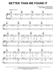 Better Than We Found It von Maren Morris (Download) 