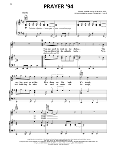 Prayer '94 von Bon Jovi (Download) 
