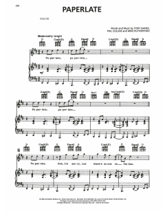 Paperlate von Genesis (Download) 