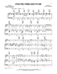 Timeless To Me von Marc Shaiman (Download) 