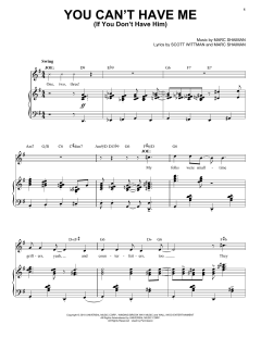 You Can't Have Me (If You Don't Have Him) von Marc Shaiman (Download) 