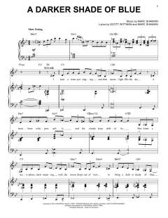 A Darker Shade Of Blue von Marc Shaiman (Download) 
