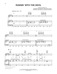 Runnin' With The Devil von Van Halen (Download) 