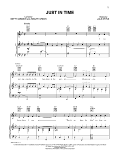 Just In Time von Tony Bennett (Download) 