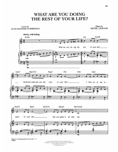 What Are You Doing The Rest Of Your Life? von Alan Bergman (Download) 