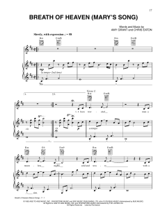 Breath Of Heaven (Mary's Song) von Amy Grant (Download) 