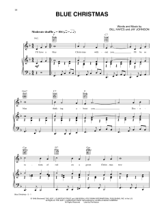 Blue Christmas von Elvis Presley (Download) 